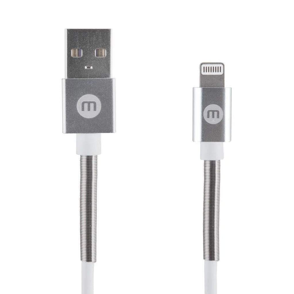Cable MOBO Twist Lightning Blanco 1m