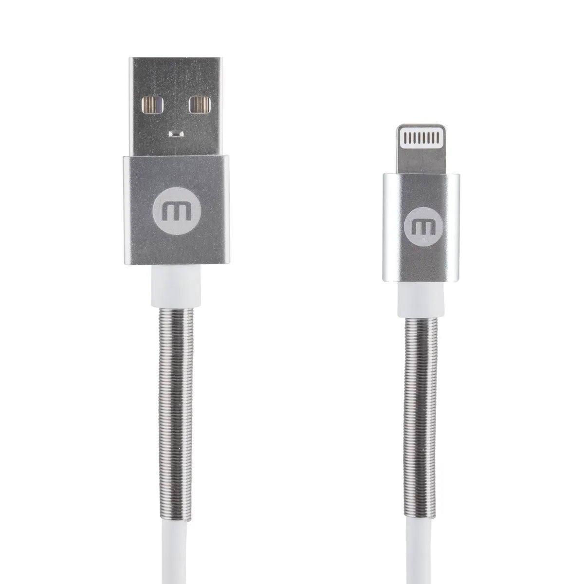 Cable MOBO Twist Lightning Blanco 1m