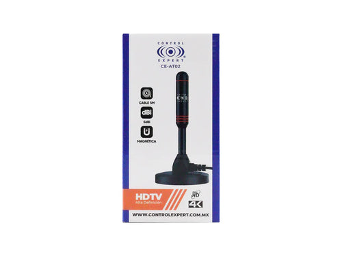 Antena con Amplificador de señal Control Expert