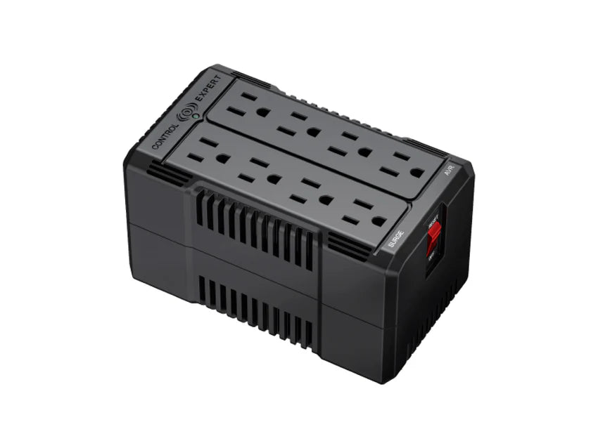Regulador De Voltaje 8 Contactos 1000kv 500w Control Expert