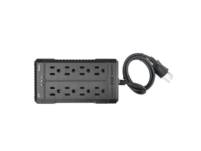 Regulador De Voltaje 8 Contactos 1000kv 500w Control Expert