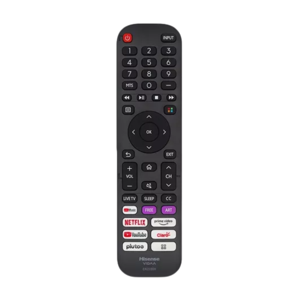 Control Remoto Hisense VIDAA Smart TV Original