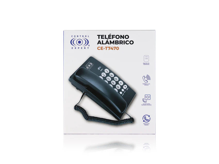 Teléfono Alámbrico Fijo Control Expert