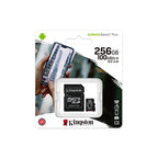 Memoria Micro SD 256GB Kingston Canvas Select  100mb/s Clase 10